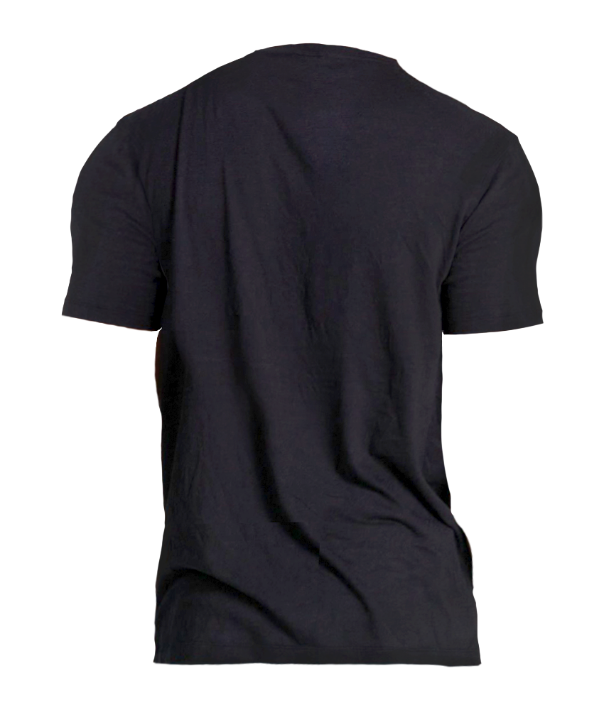Mens Box Tee Black Back Mens Box Tee Black Back